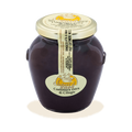 Vaso di Confettura Extra di Ciliegie artigianale pugliese a filiera corta dell'Azienda Agricola Sapori di Casa, selezione Borgo Calvera.