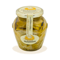 Vaso di Melanzane a fette sott'olio in Olio Extravergine d'Oliva dell'Azienda Agricola Sapori di Casa in Puglia, selezione Borgo Calvera.