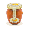 Vaso di Paté di Peperoncini Piccanti artigianale dell'Azienda Agricola Sapori di Casa in Puglia, selezione Borgo Calvera.