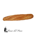 Baguette lucana artigianale di semola di grano duro da 450g della Casa del Pane – Borgo Calvera

Foto di un panino farcito o della baguett