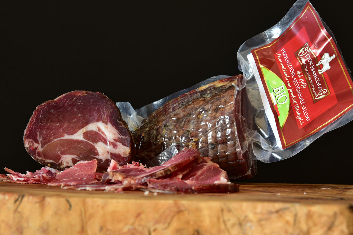 Capocollo Lucano Biologico Artigianale – Don Francesco (Trancio)