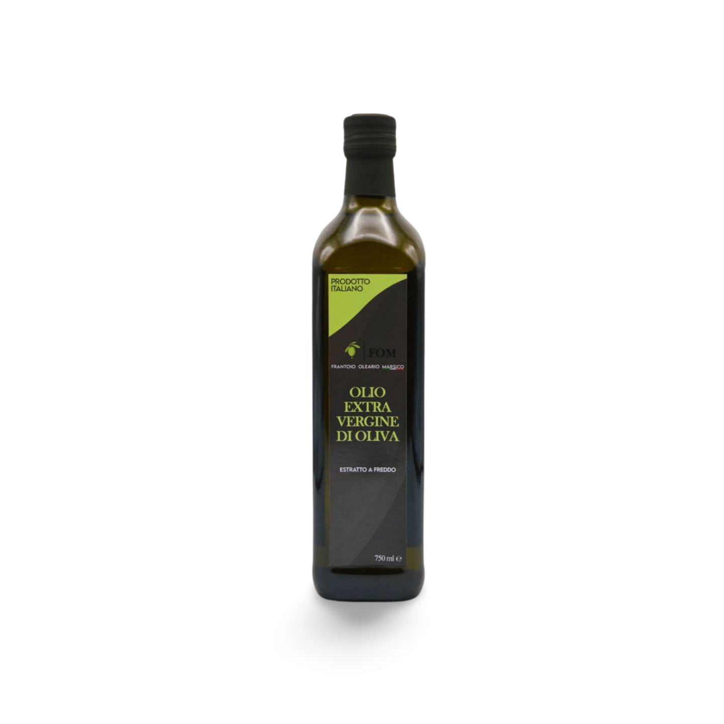 Assortimento di bottiglie in vetro e lattine di olio extravergine di oliva del Frantoio Oleario Marsico – Borgo Calvera