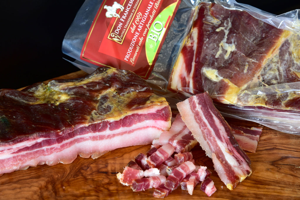 Pancetta Lucana Biologica Artigianale – Don Francesco (Trancio)