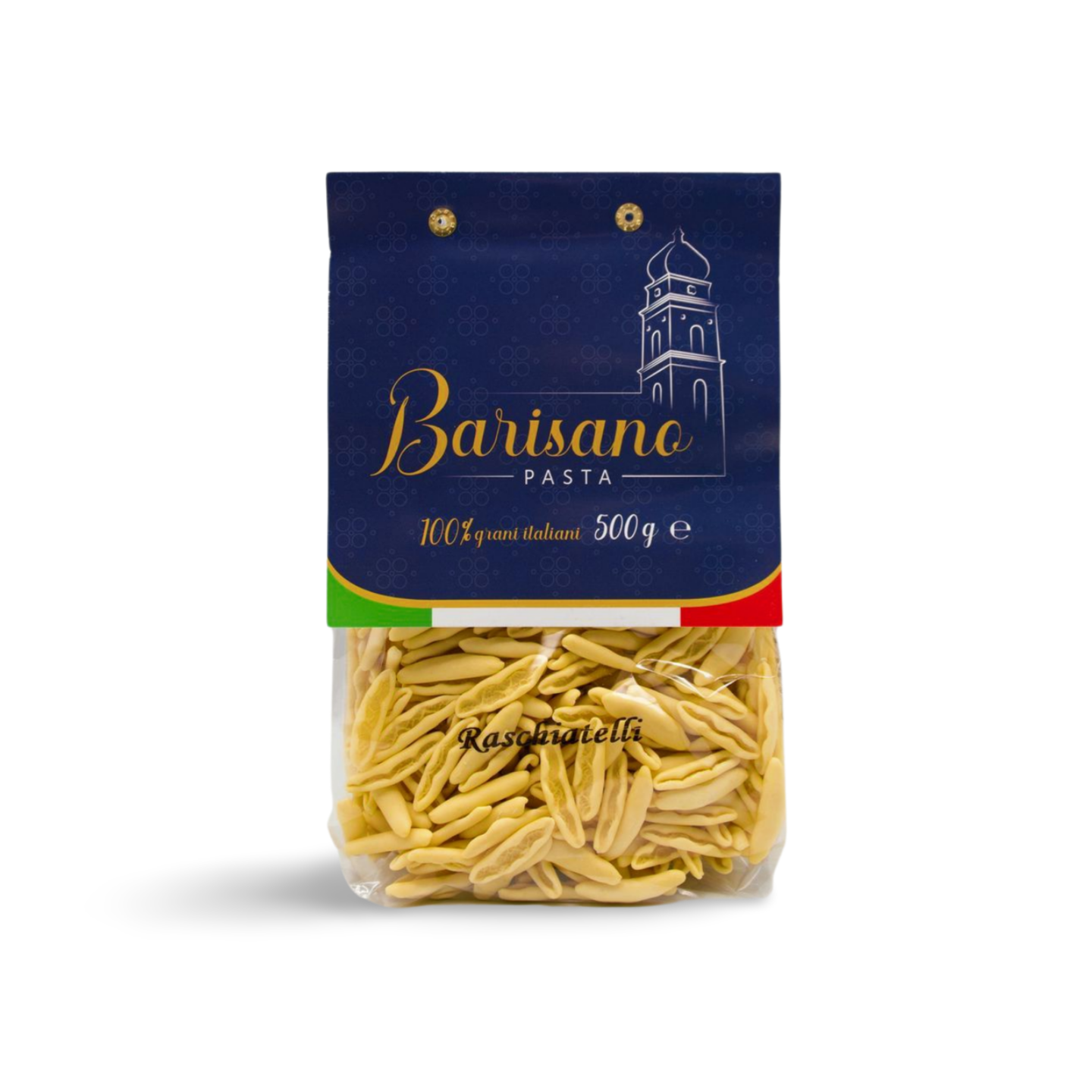 Confezione artigianale da 500g di pasta Raschiatelli tradizionali Pasta Barisano – Borgo Calvera