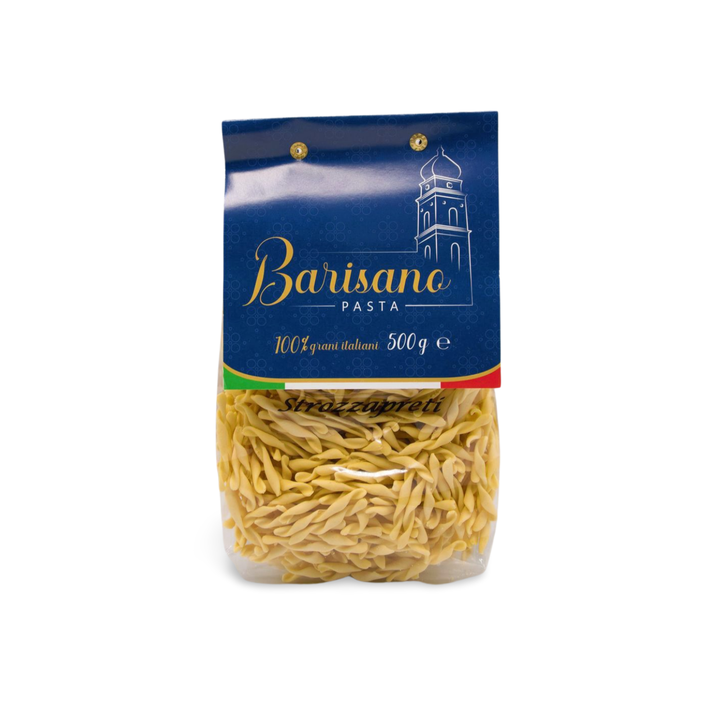 Confezione artigianale da 500g di pasta Strozzapreti tradizionali Pasta Barisano – Borgo Calvera